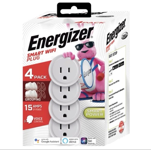 Energizer smart fi plugs - smart, wi-fi